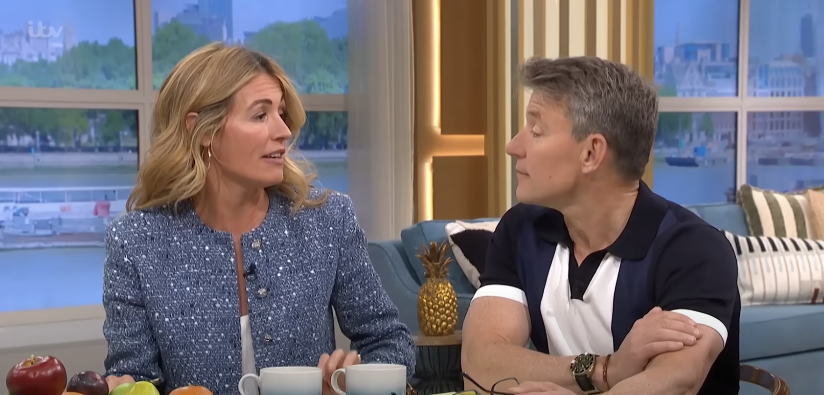 Cat Deeley and Ben Shepherd 