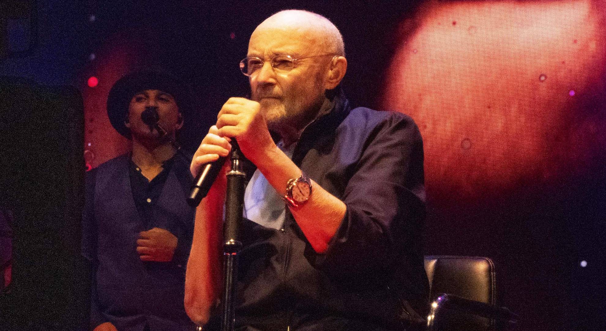 Phil Collins singing