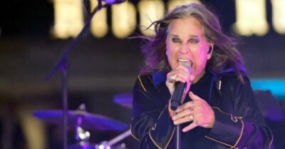 Ozzy Osbourne singing