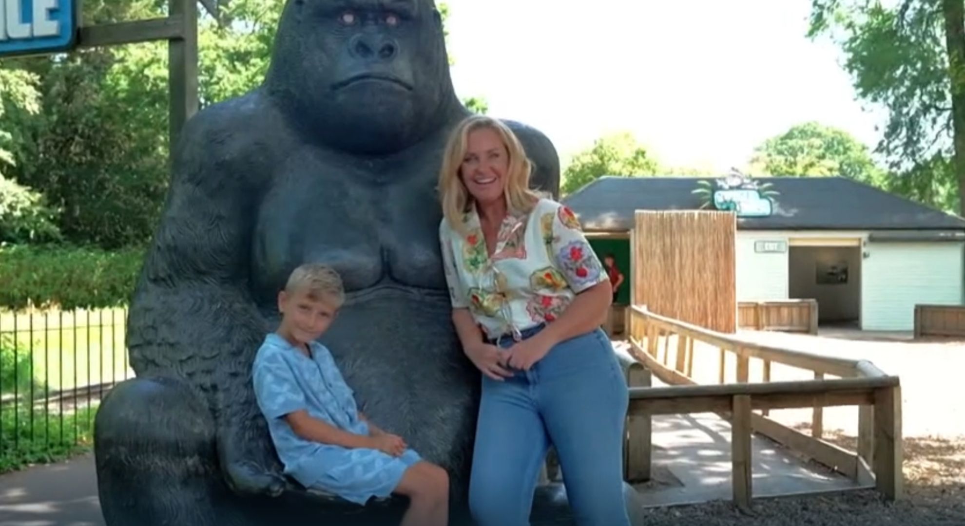Reggie and Josie Gibson at Longleat