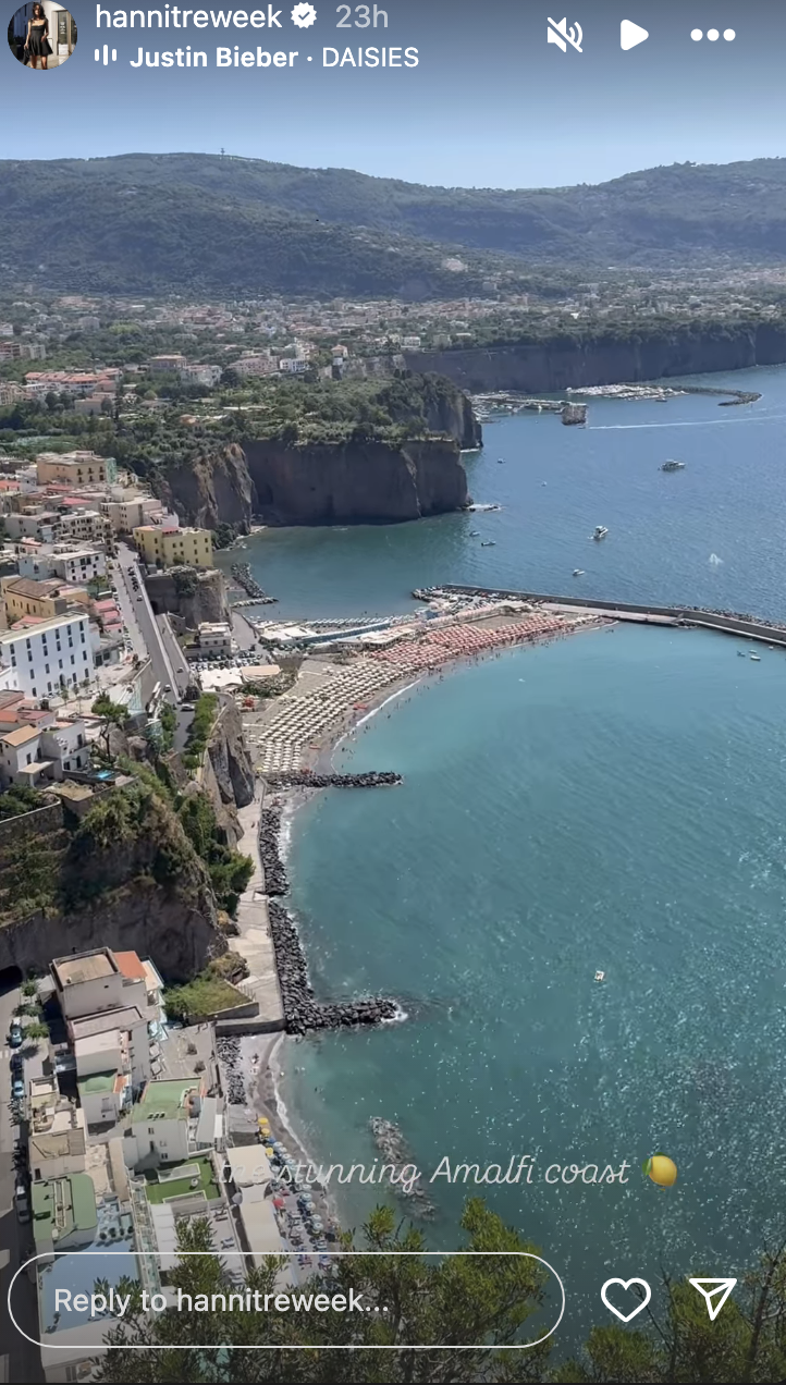 The Amalfi coast