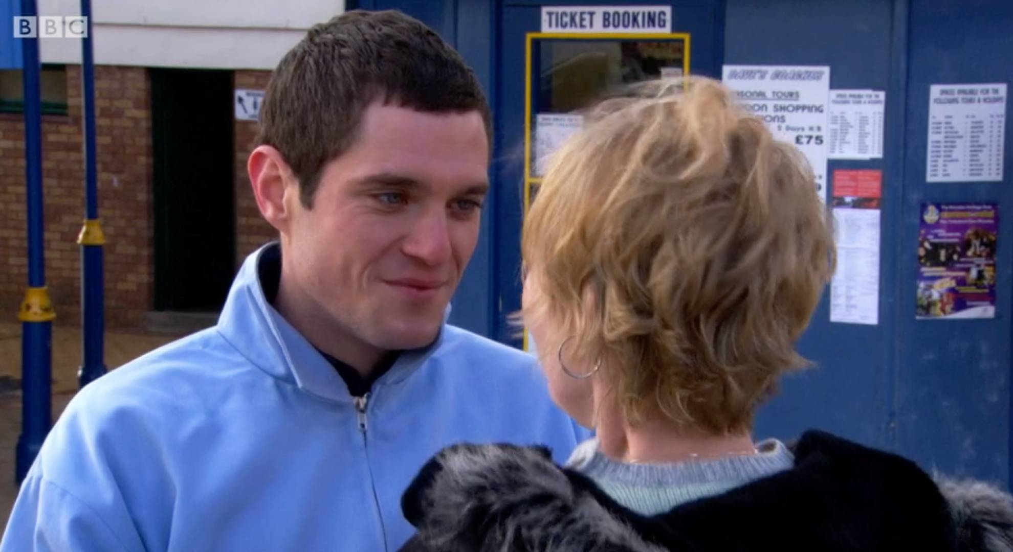 Mathew Horne acting in the first episode of Gavin & Stacey