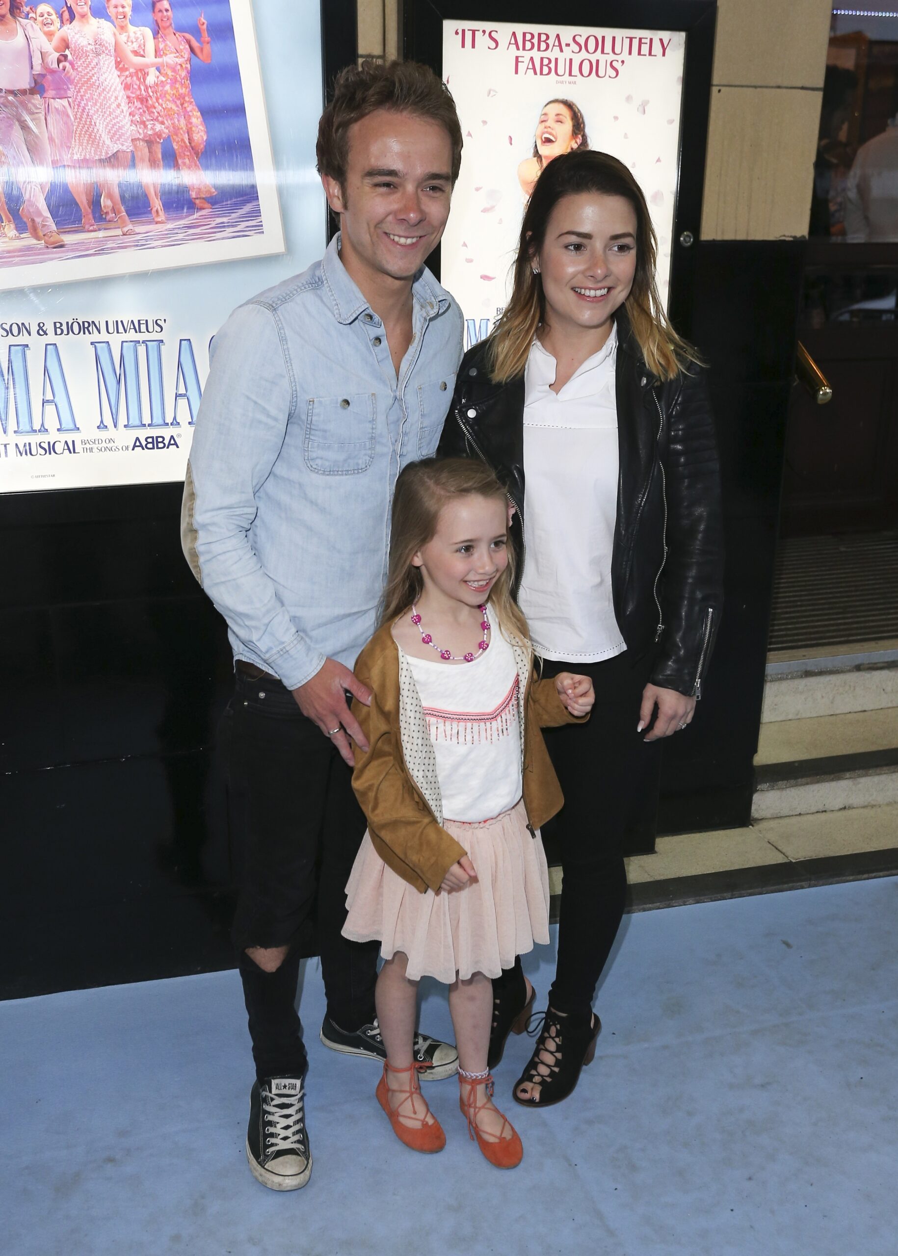Jack P Shepherd, Lauren Shippey and their daughter