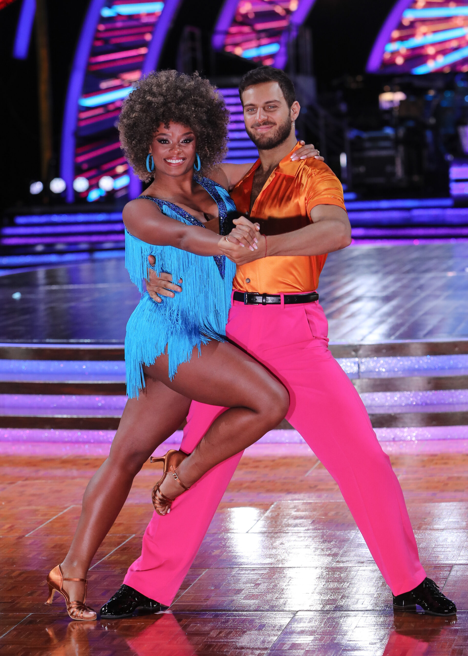 Fleur East and Vito Coppola on Strictly