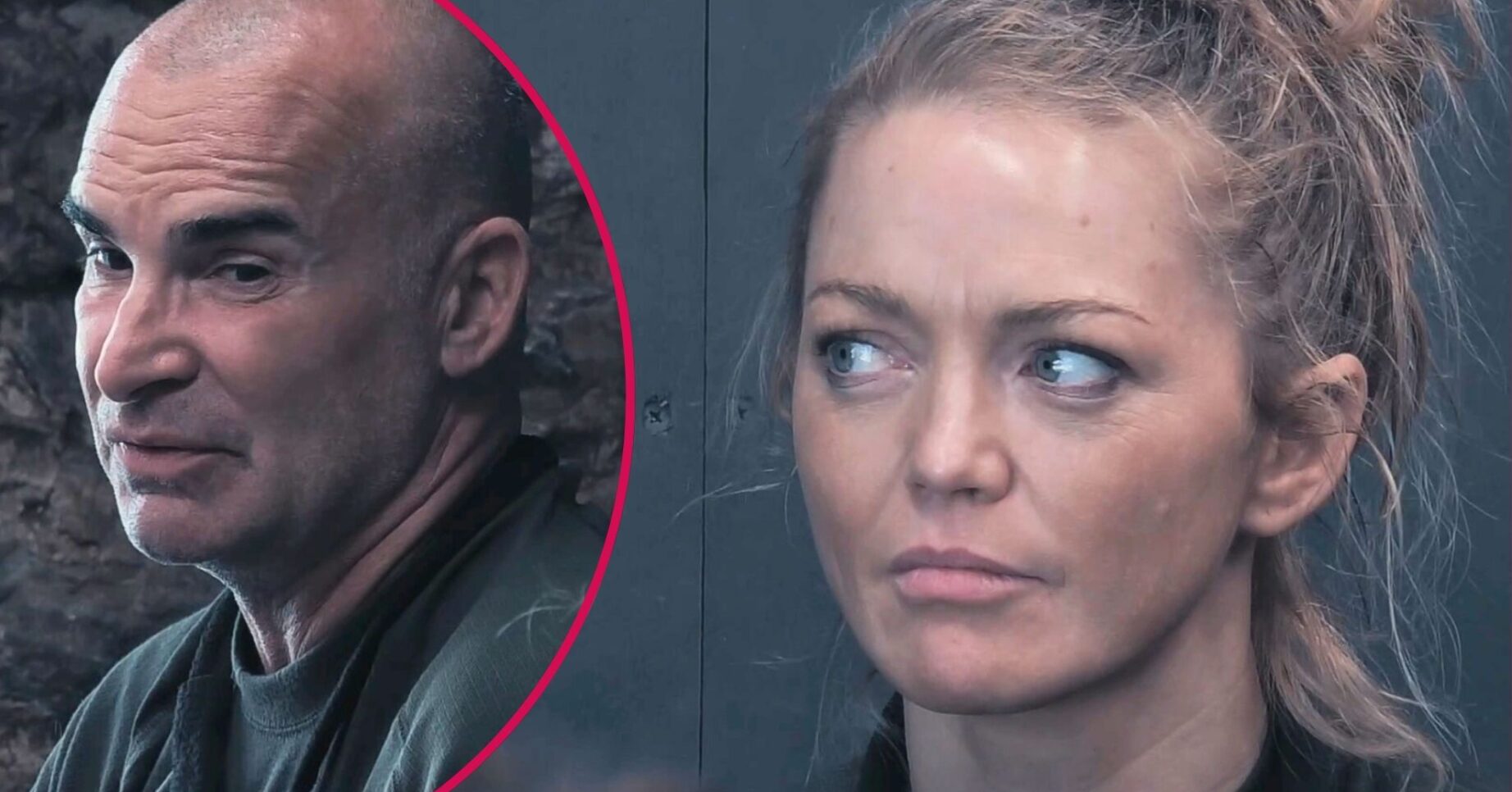 Hannah and Louie on Celeb SAS