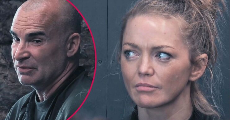 Hannah and Louie on Celeb SAS