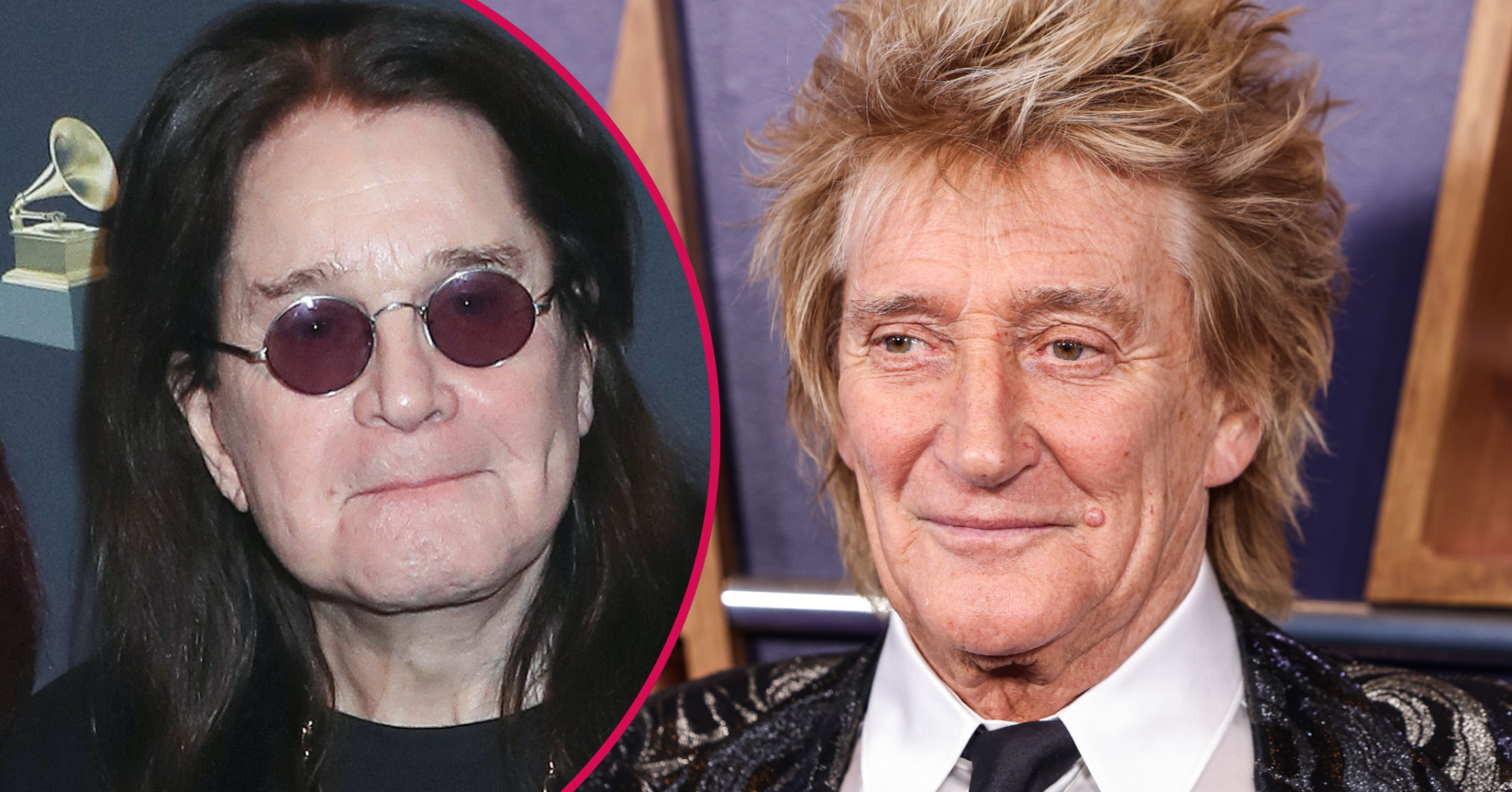 Rod Stewart and Ozzy Osbourne are both without expressions