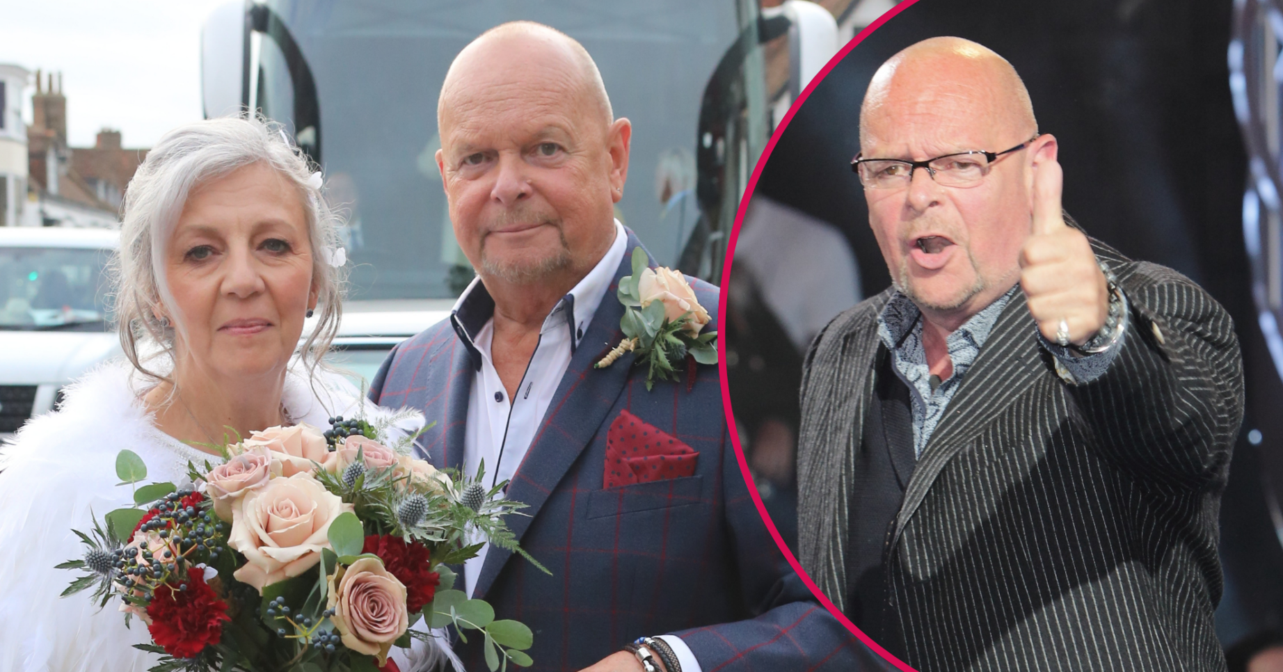 James Whale and his wife Nadine