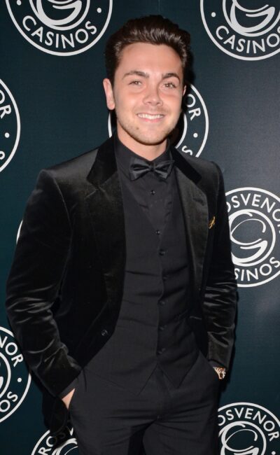 Ray Quinn smiling