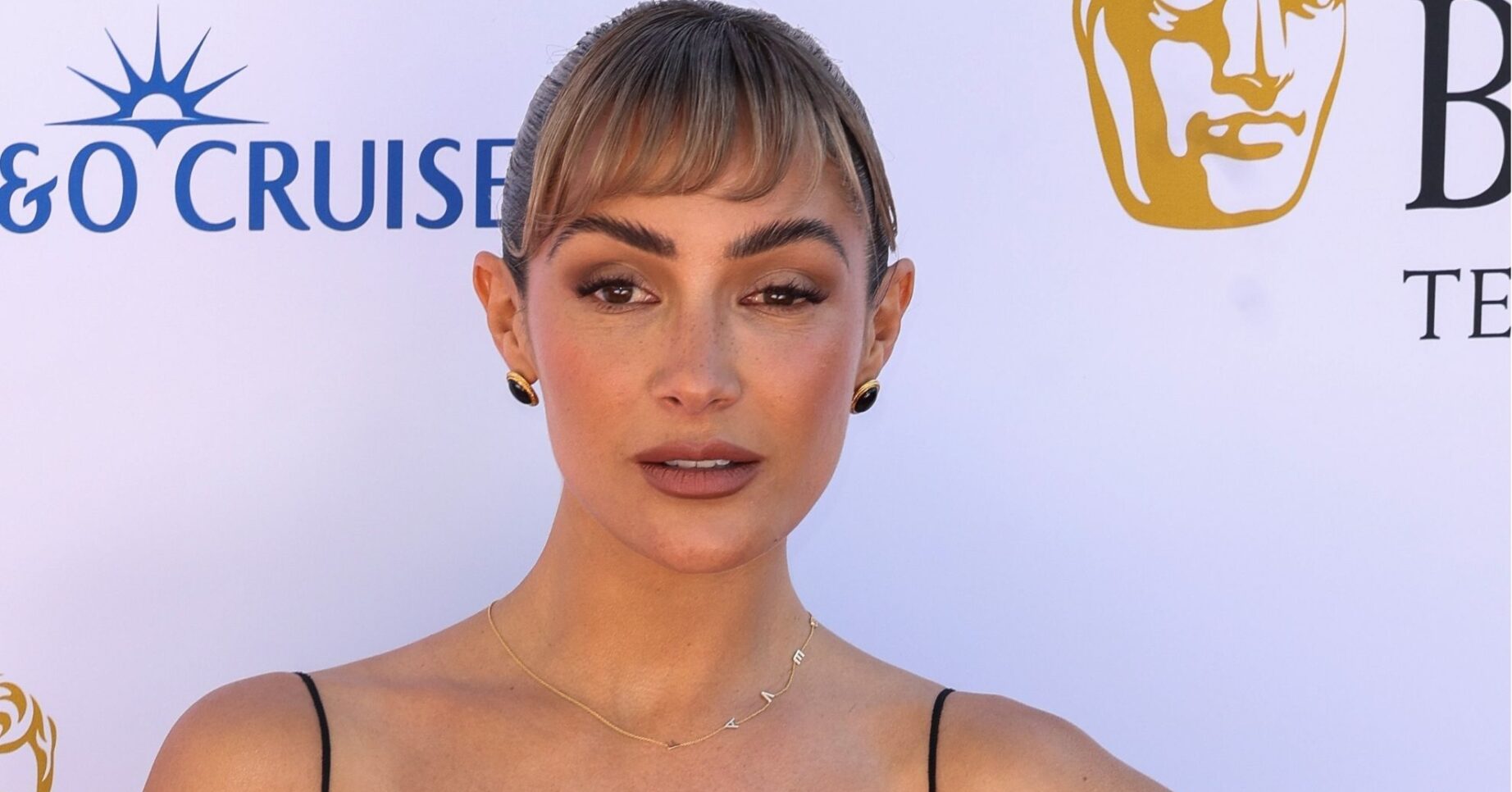 Frankie Bridge on the red carpet