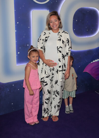 Kelsey Parker with her two children