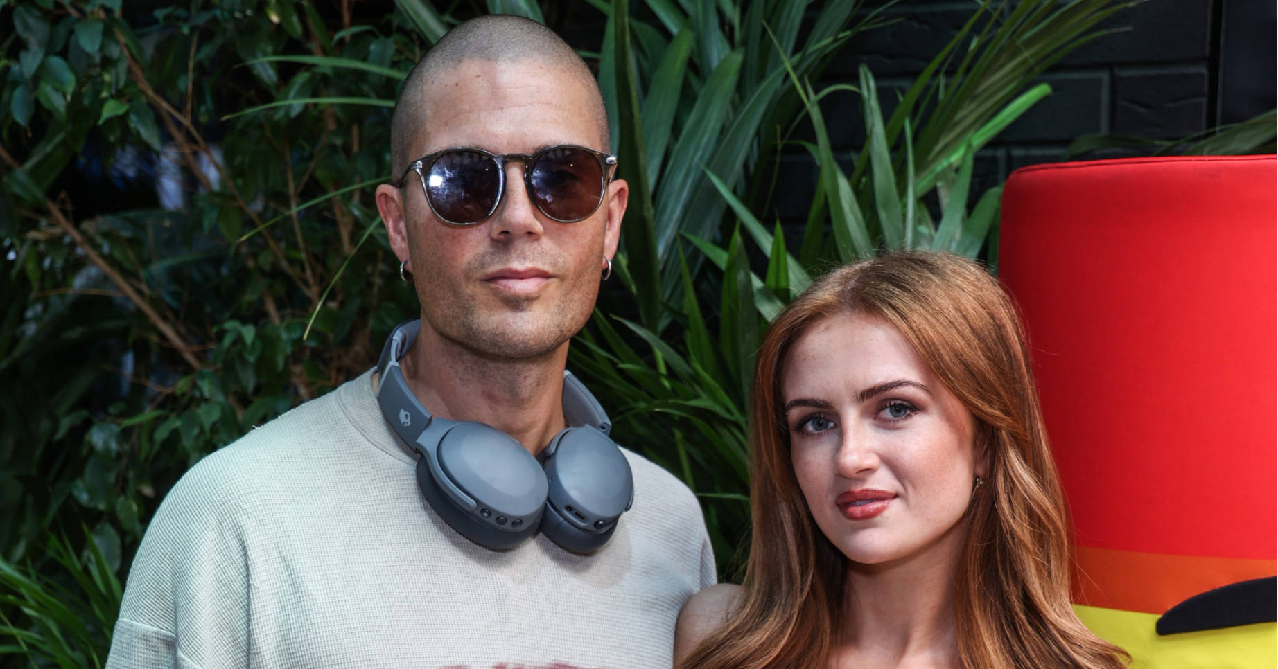 Max George and Maisie Smith smiling