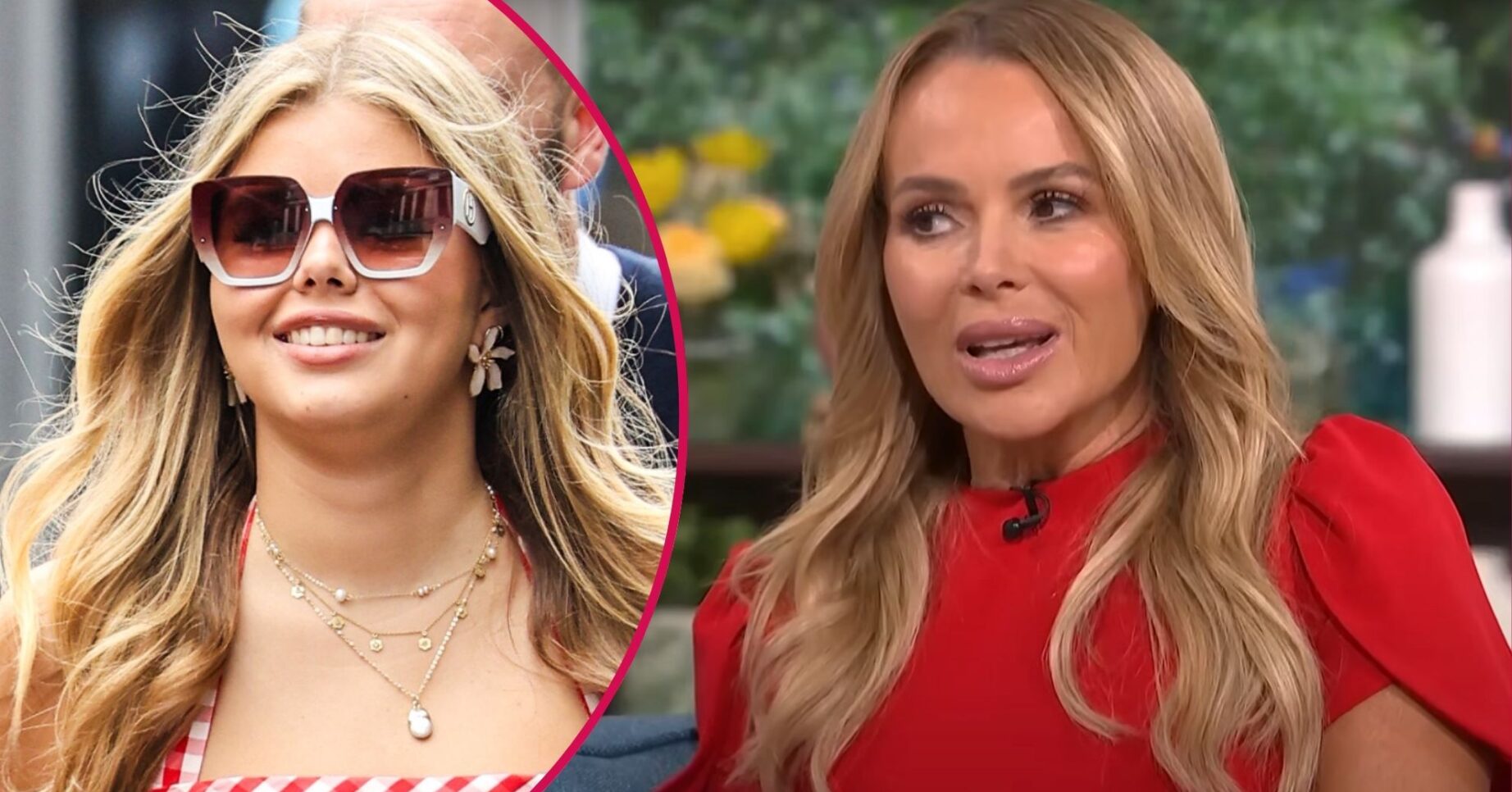 Lexi Hughes and Amanda Holden composite image