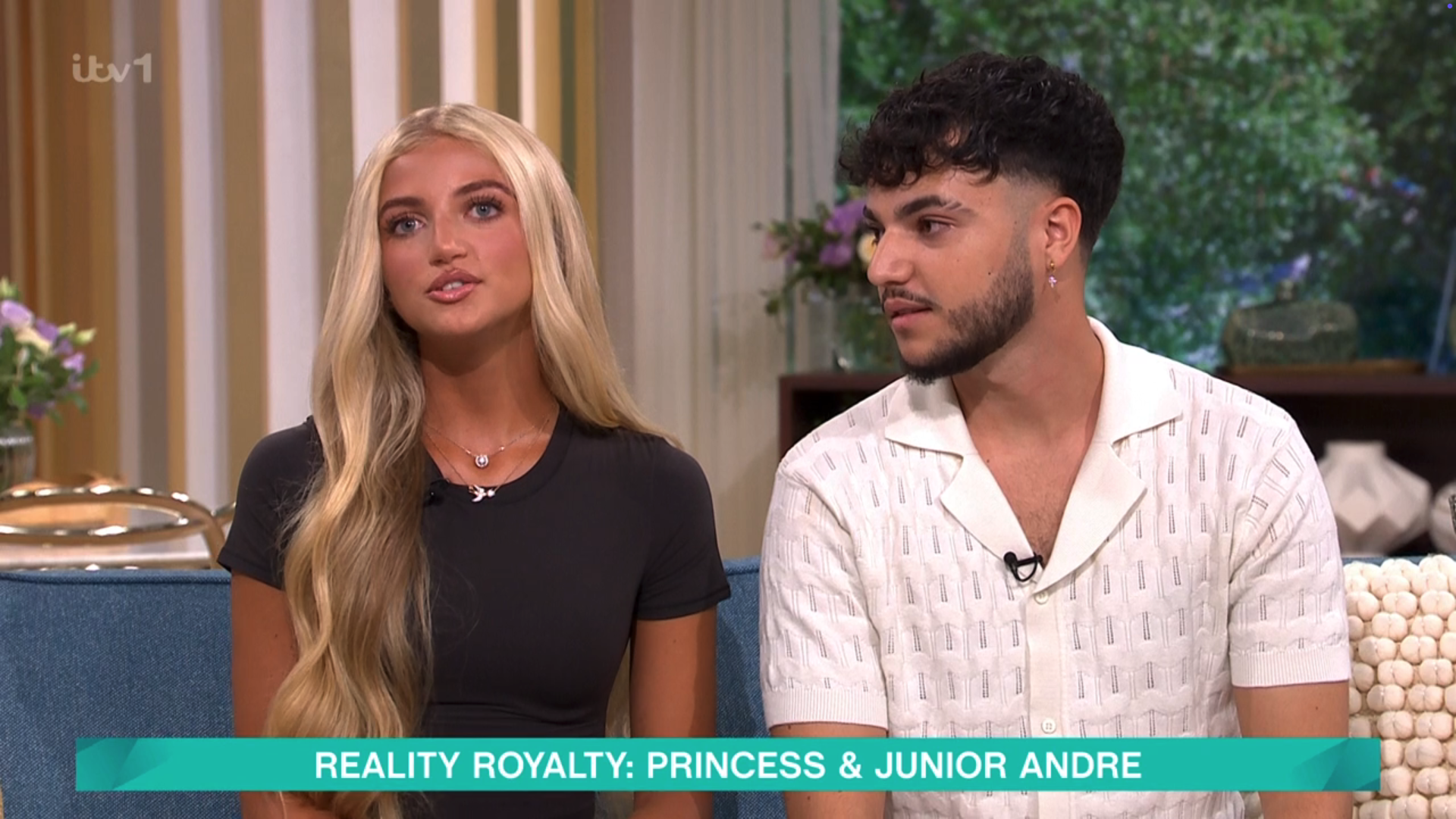 Princess and Junior Andre on This Morning