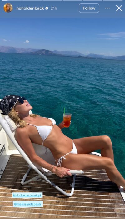 Amanda Holden in a bikini