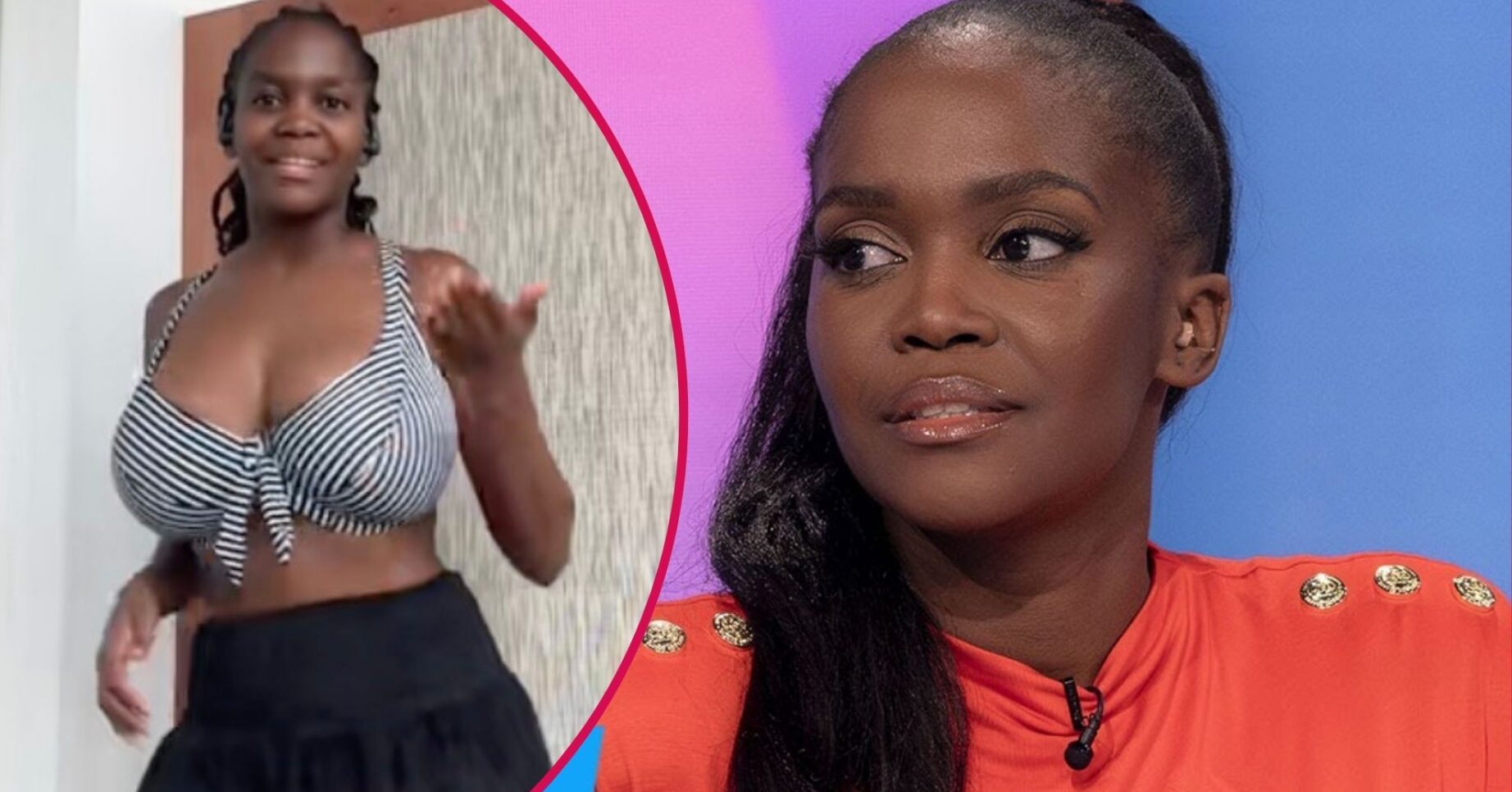Oti Mabuse dancing / Oti Mabuse on Loose Women
