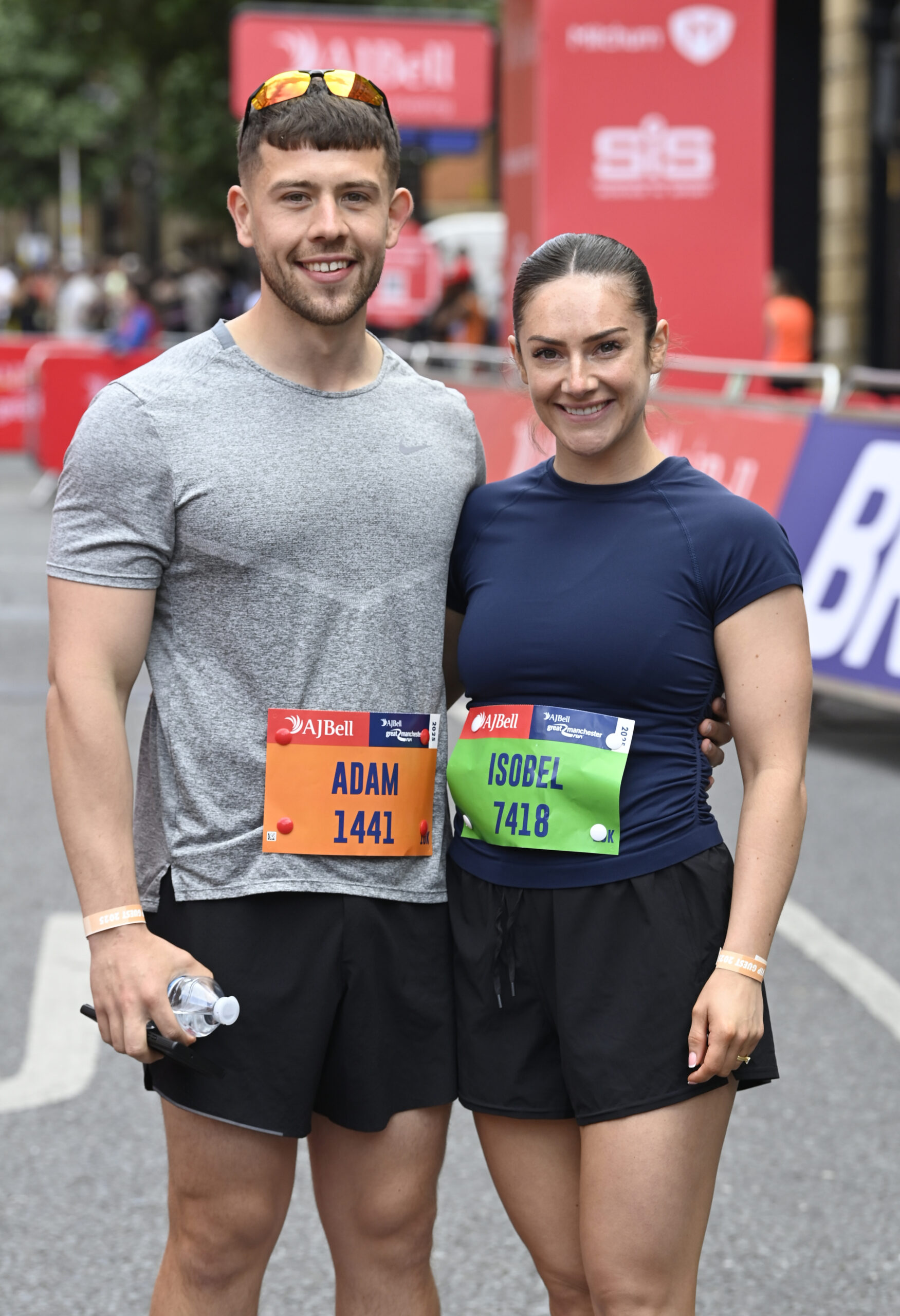 Isabel Hudgens and her husband Adam