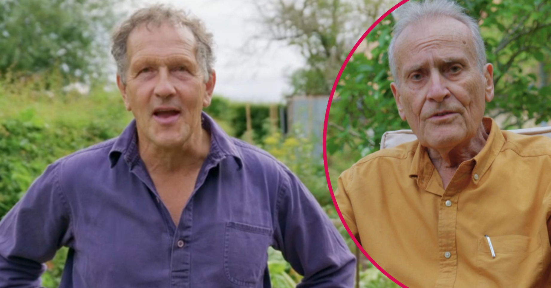 Monty Don and Steve on Gardeners' World