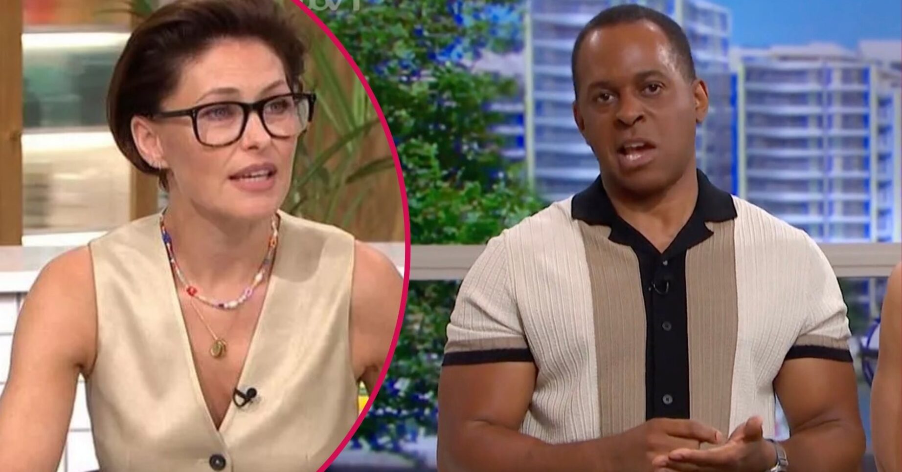 Andi Peters and Emma Willis presenting This Morning