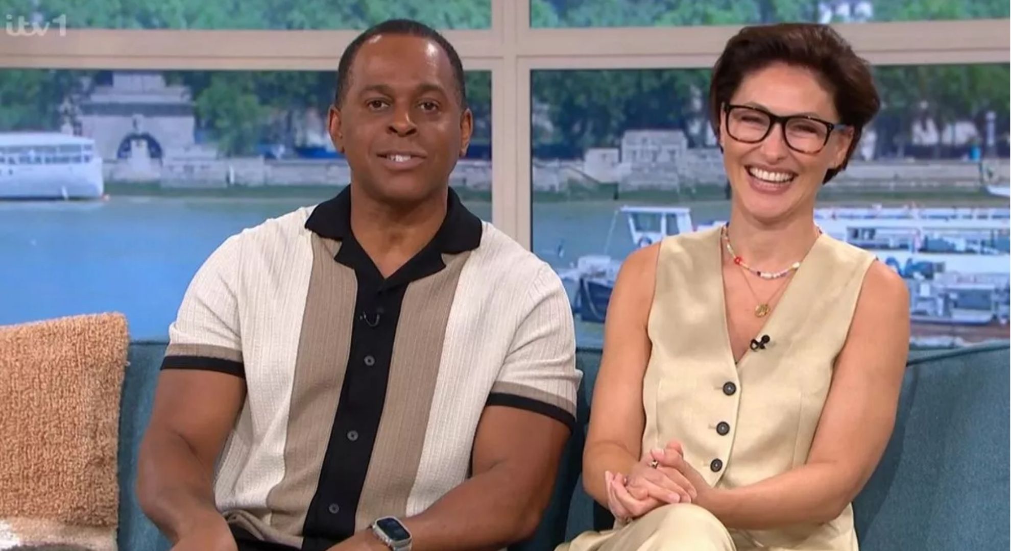 Andi Peters and Emma Willis presenting This Morning