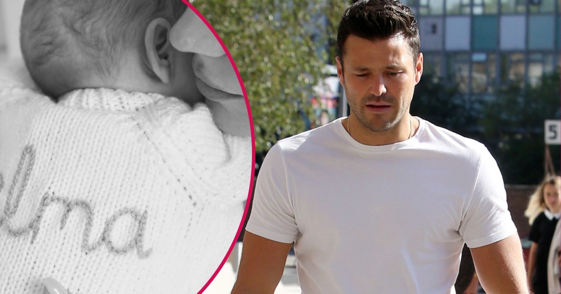 Baby Palma and Mark Wright