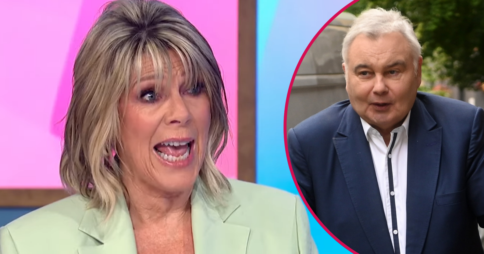 Ruth Langsford on Loose Women and Eamonn Holmes in the street
