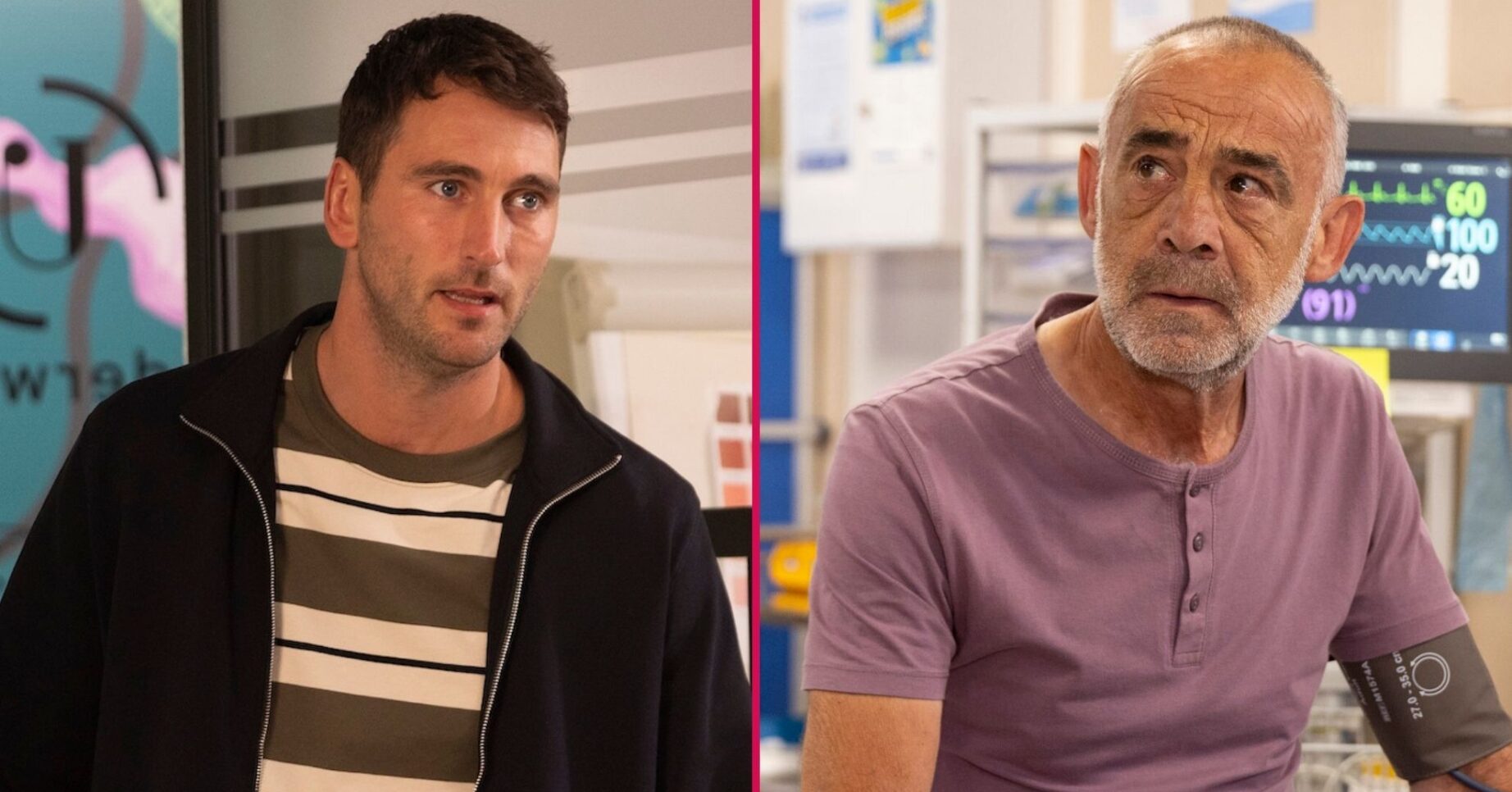 ED comp: Kit Green / Kevin Webster split pic