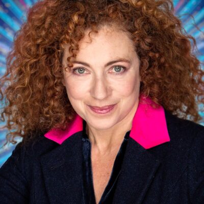 Alex Kingston in her Strictly headshot