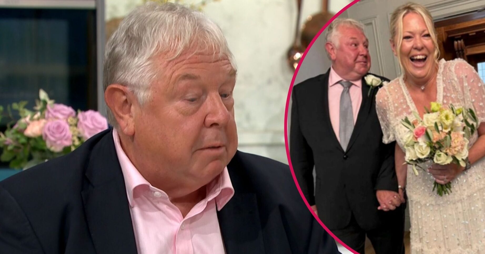ED comp: Nick Ferrari and Clare Goodwin wedding
