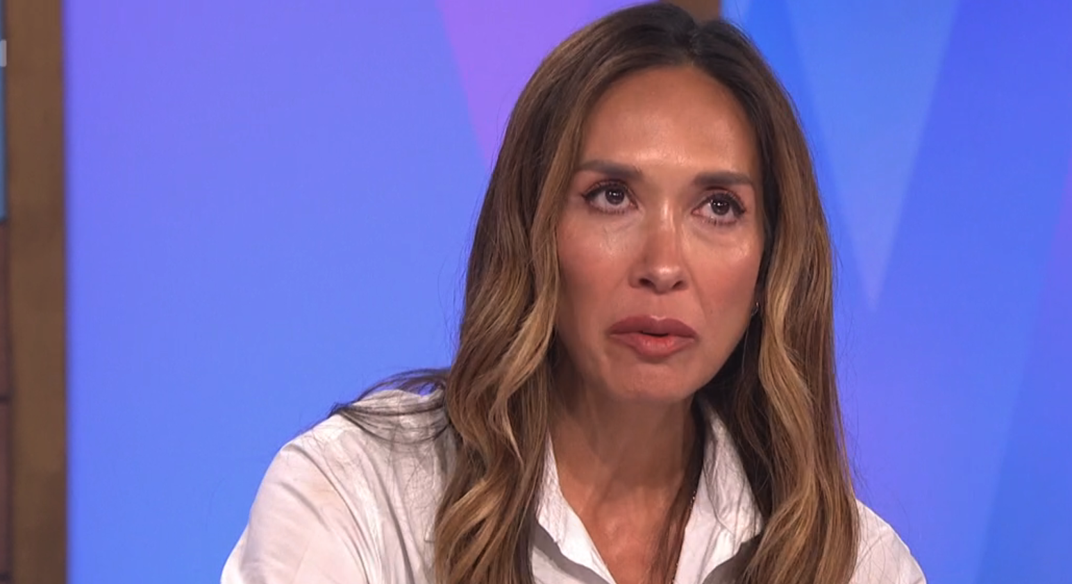 Myleene Klass breaks down in tears on Loose Women