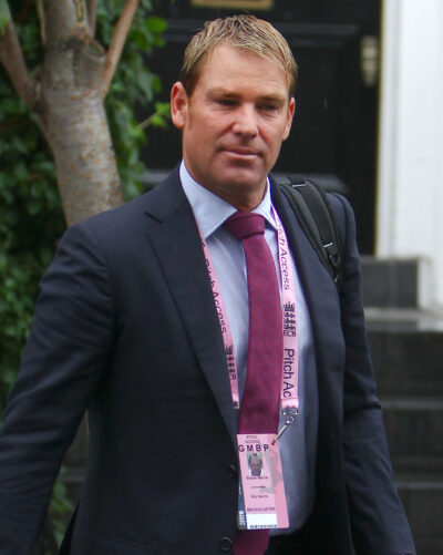 Cricketer Shane Warne