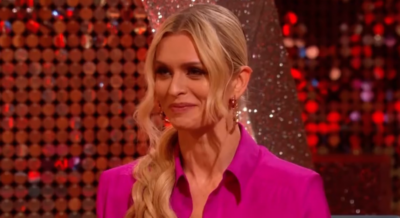 Nadiya Bychkova being interviewed on Strictly It Takes Two