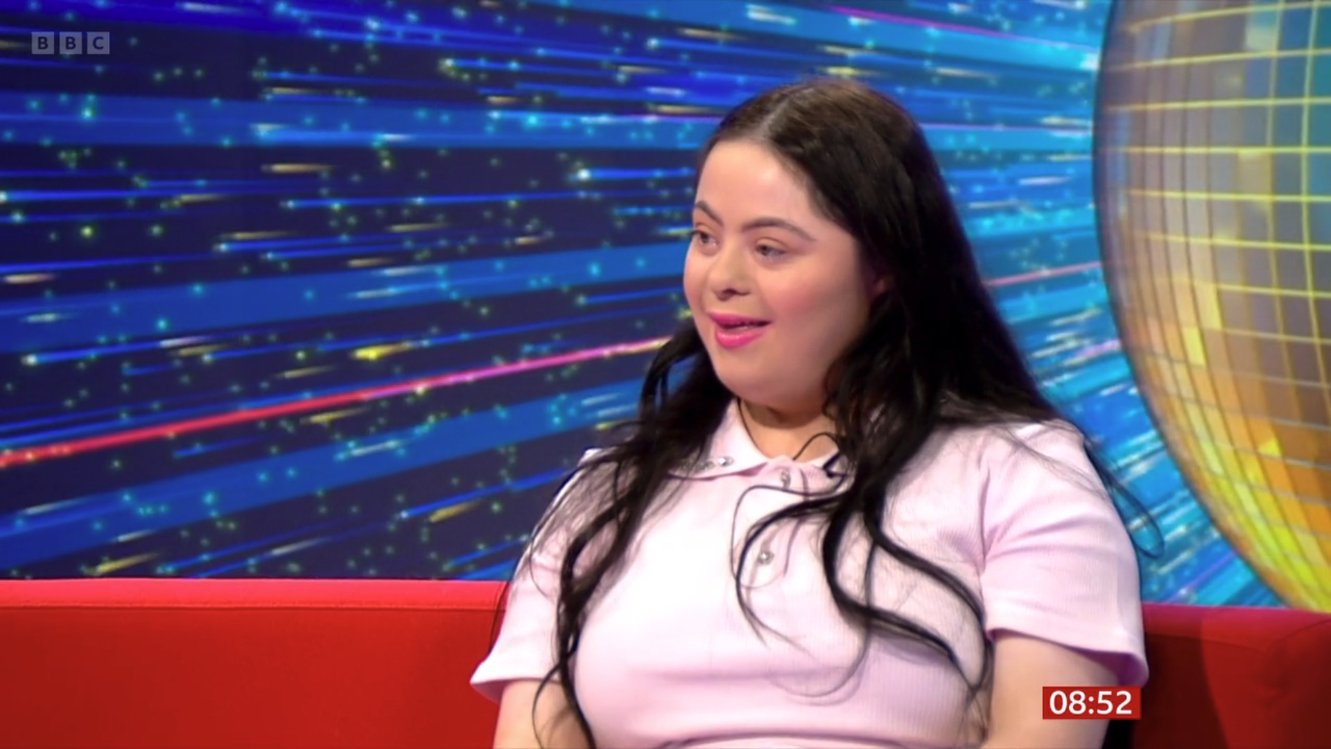 Ellie Goldstein on BBC Breakfast