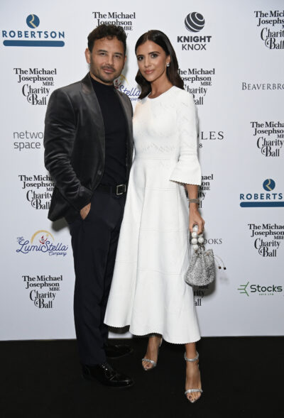 Ryan Thomas and Lucy Meck at event