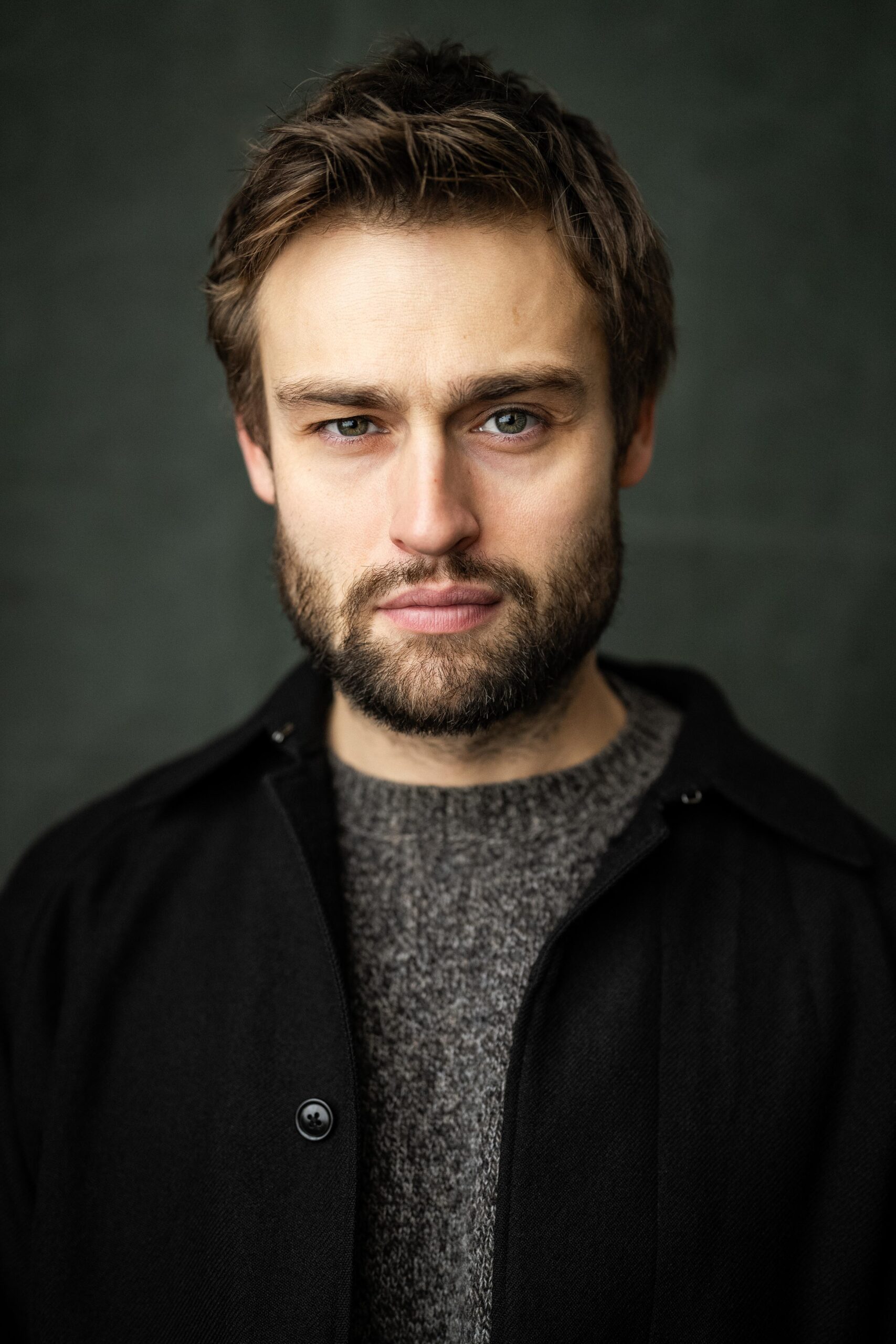 Douglas Booth headshot for new ITV series, The Blame