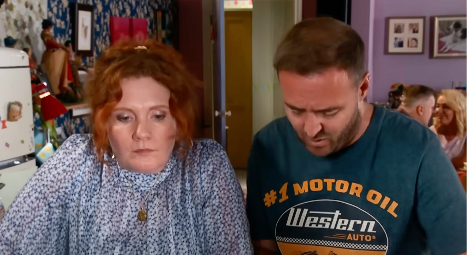 Fiz and Tyrone frustrated in Coronation Street