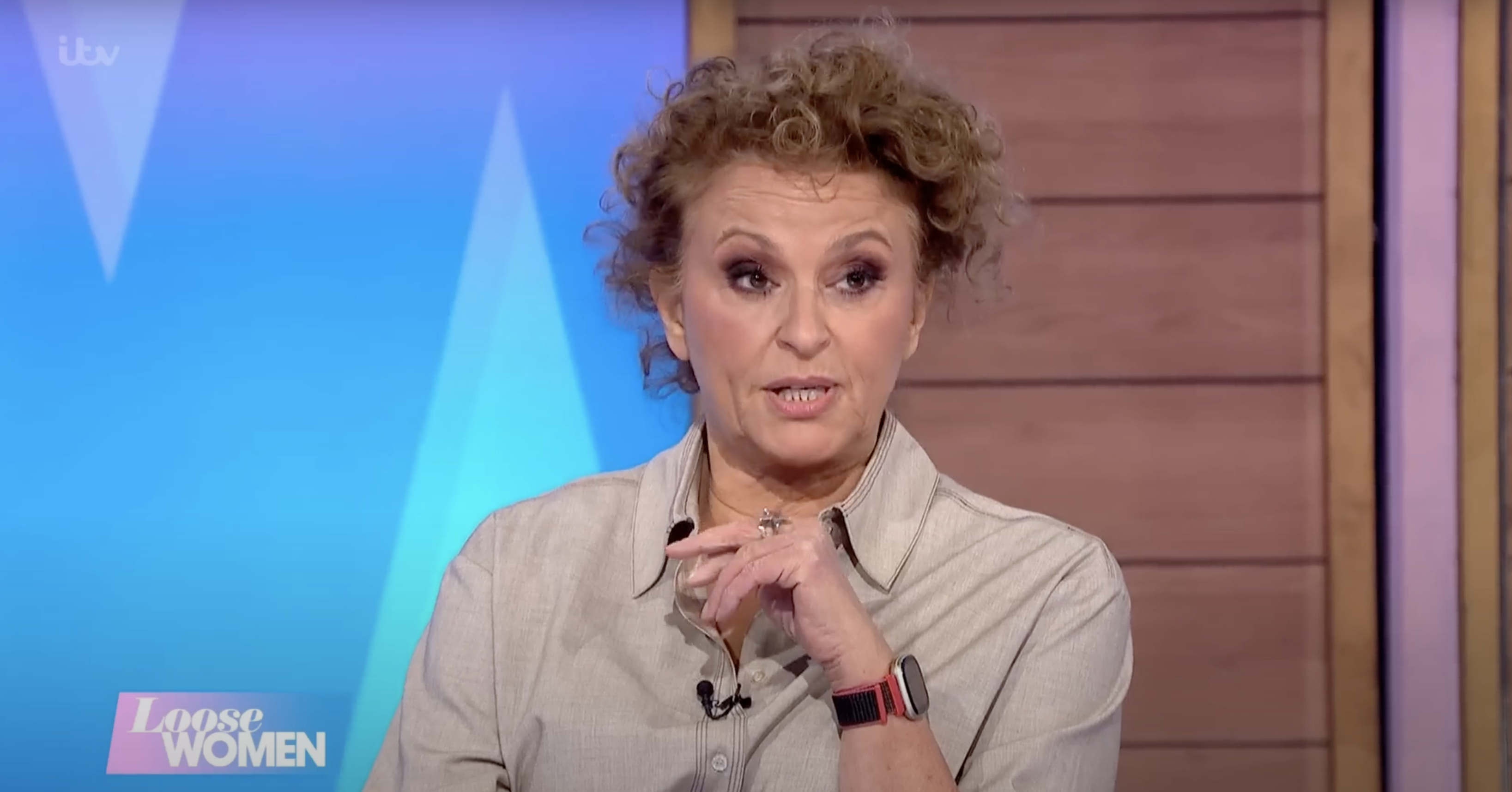 Nadia Sawalha on Loose Women