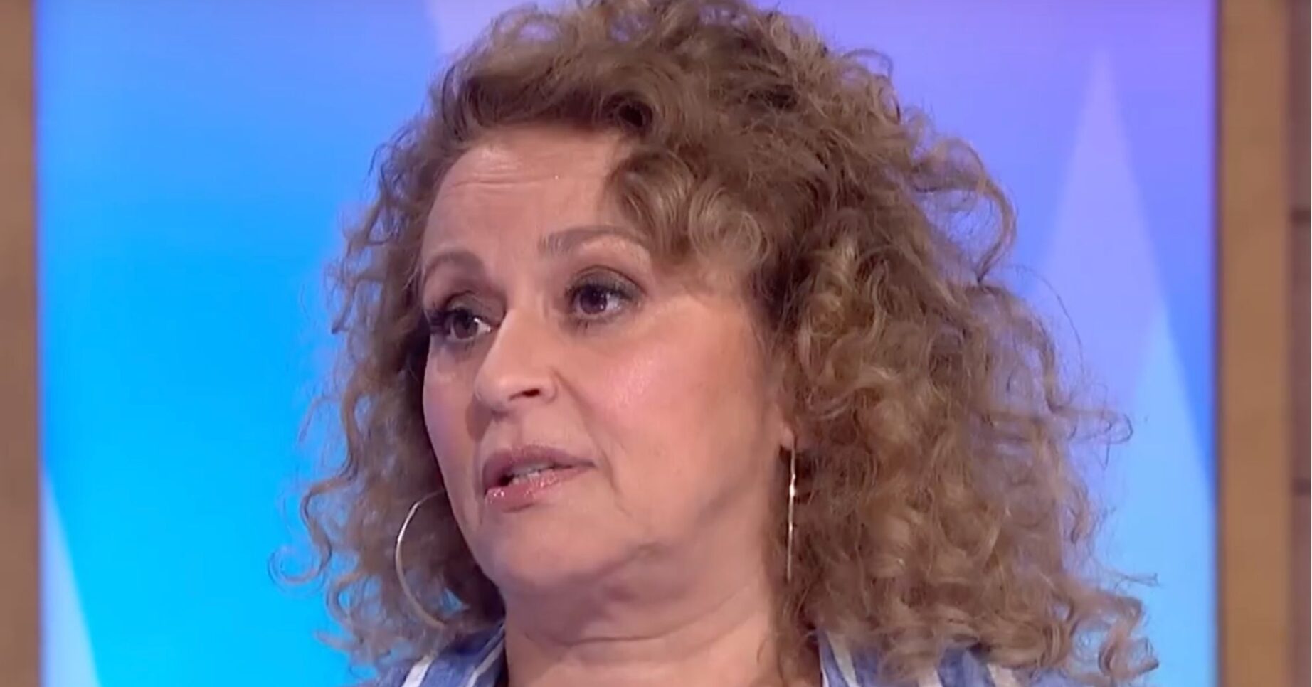 Nadia Sawalha on Loose Women