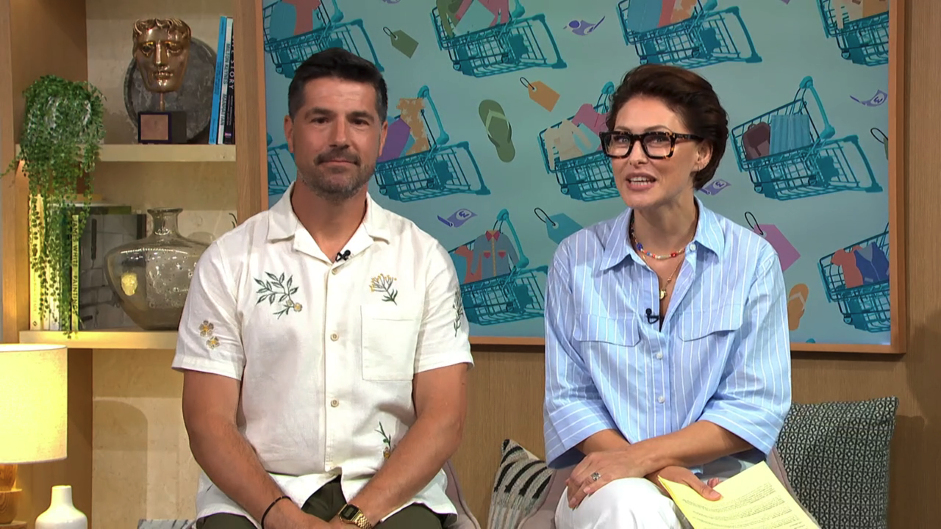 Craig Doyle and Emma Willis presenting This Morning