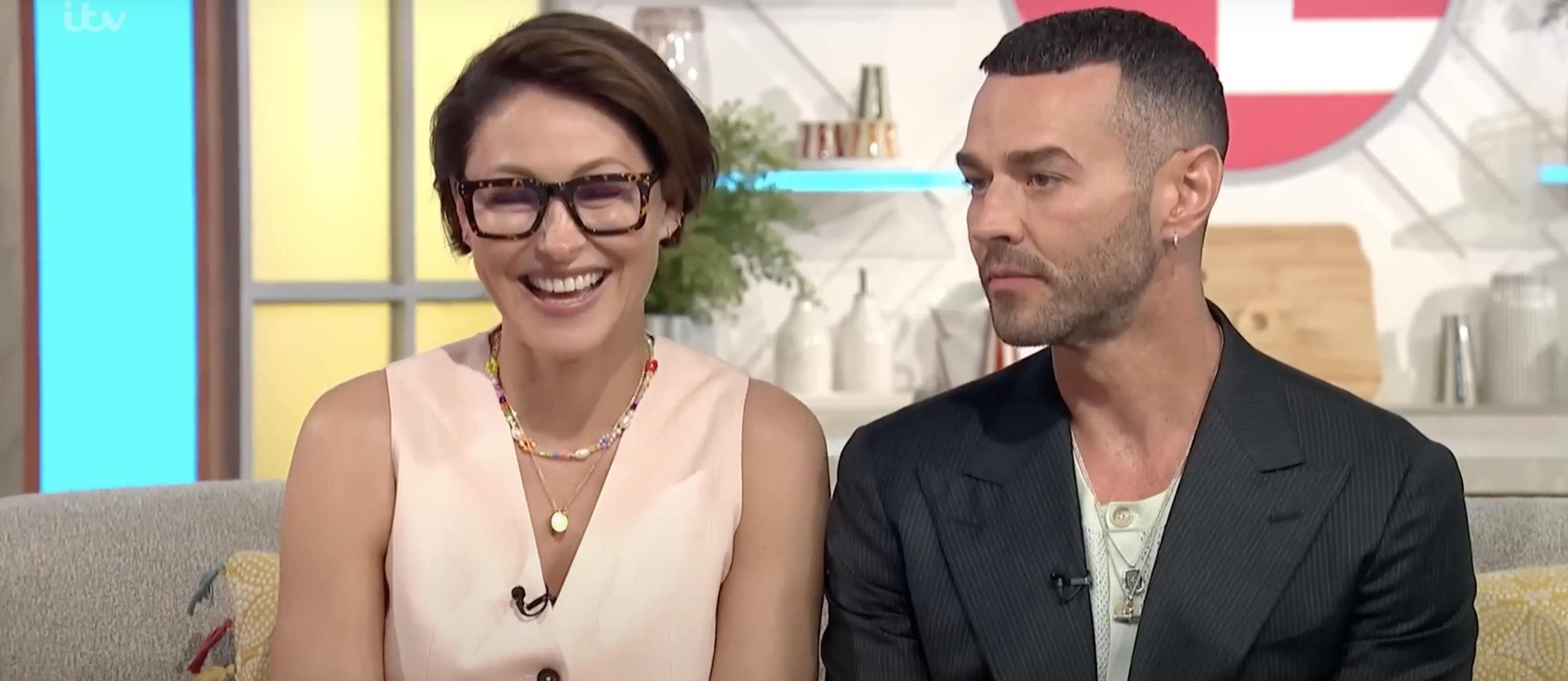 Matt Willis and Emma Willis on Lorraine