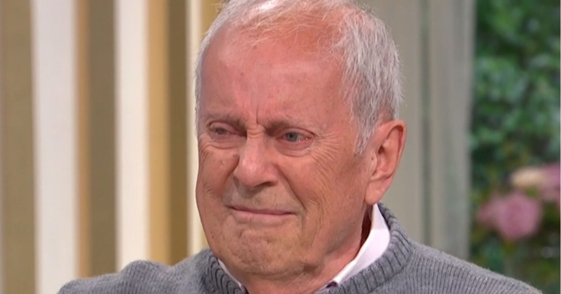 Gyles crying on This Morning