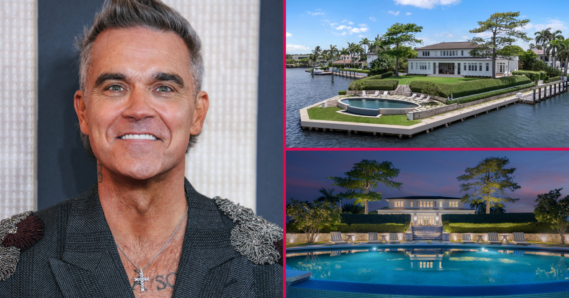 Robbie Williams and his house