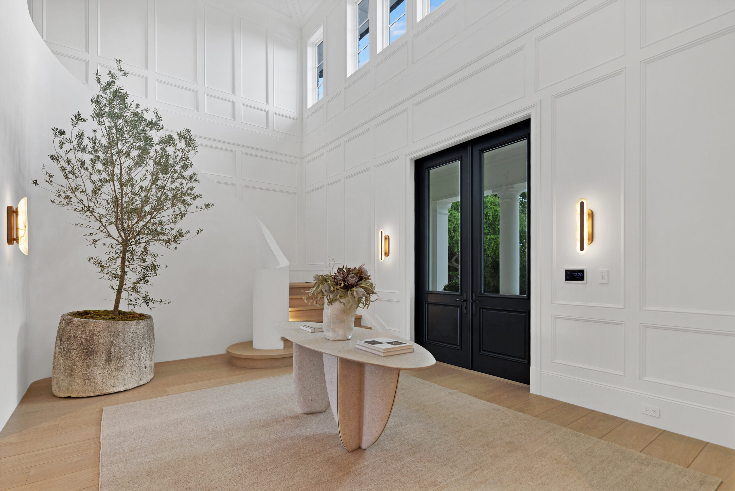 Robbie Williams' lobby in his Miami home