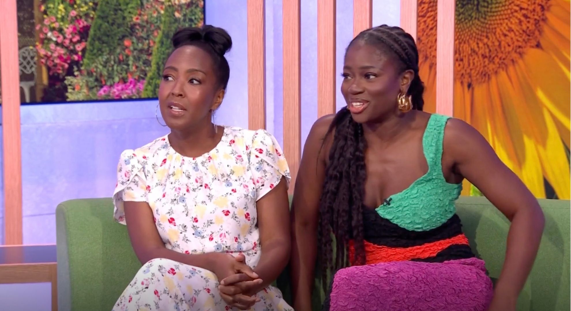 Angellica Bell and Clara Amfo on The One Show