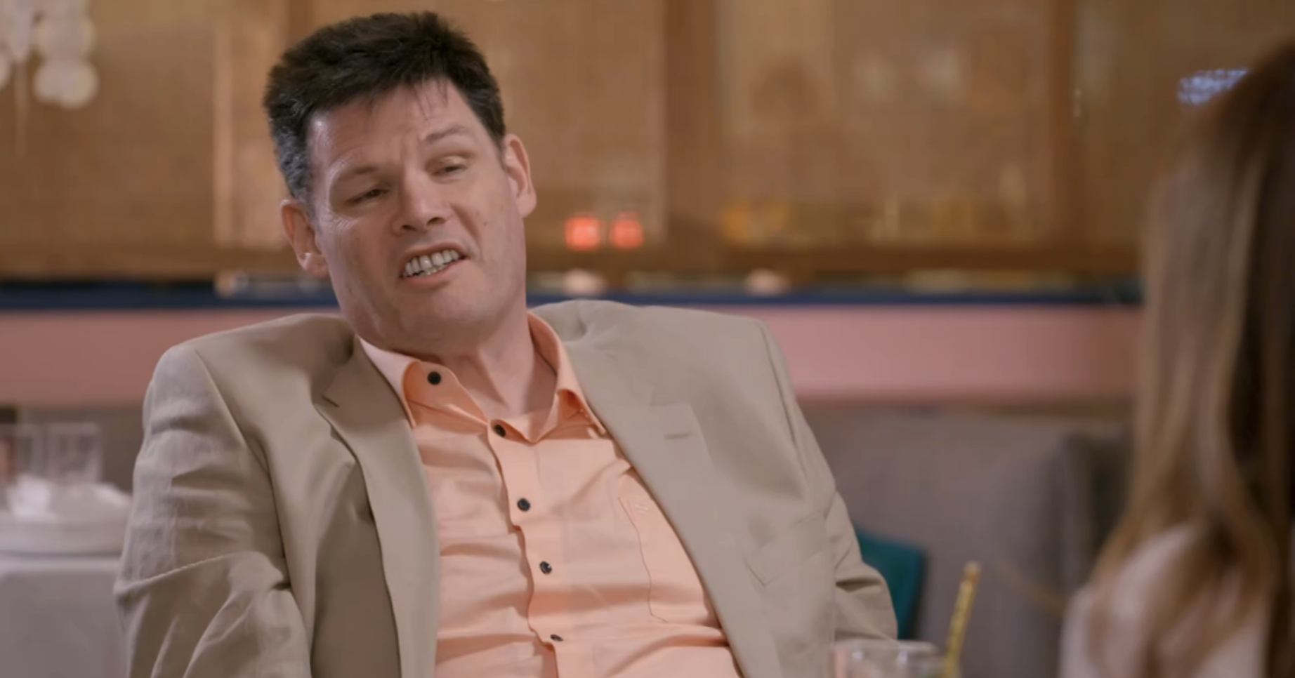 Mark Labbett on Celebs Go Dating