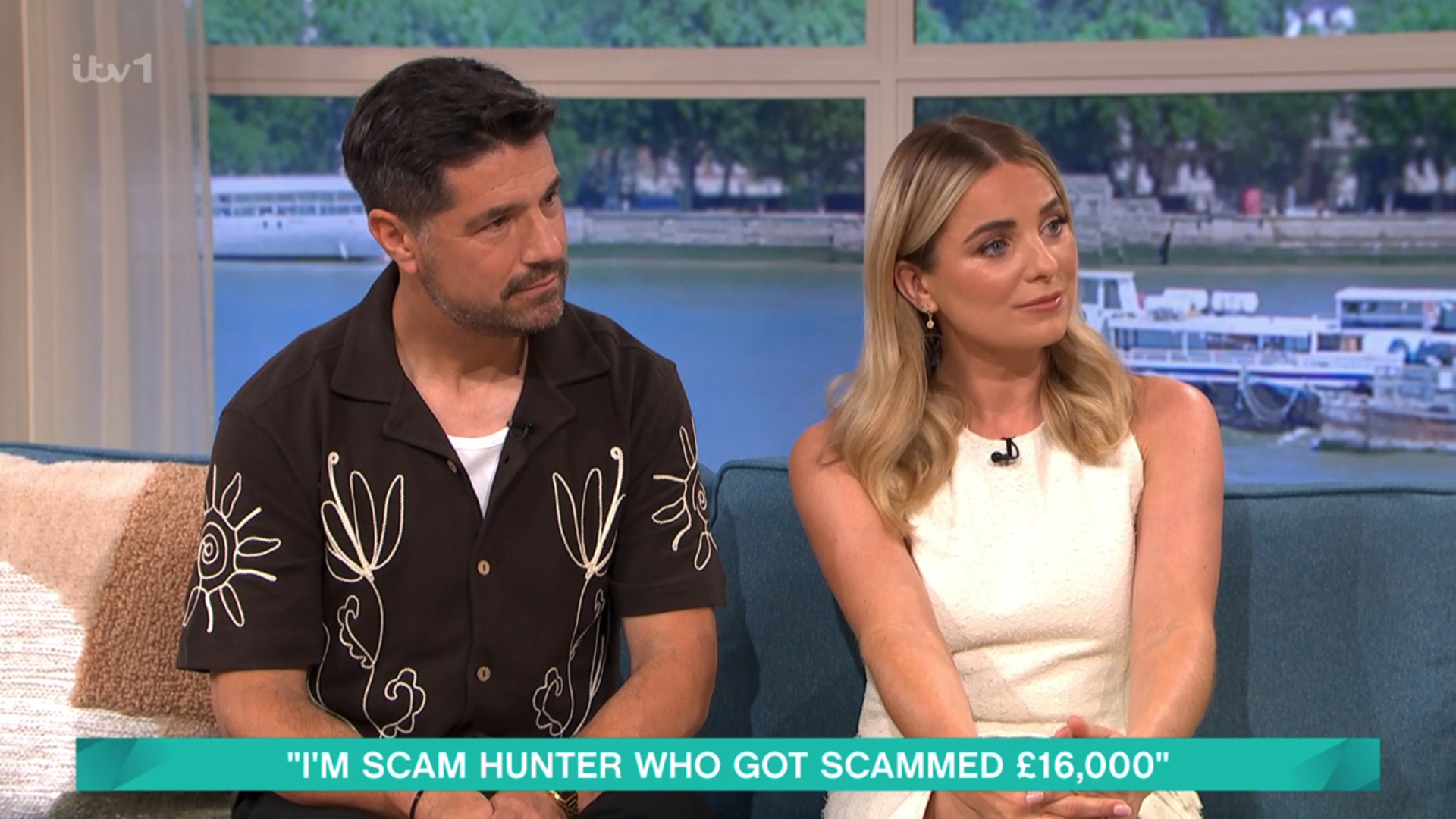 Craig Doyle and Sian Welby presenting This Morning