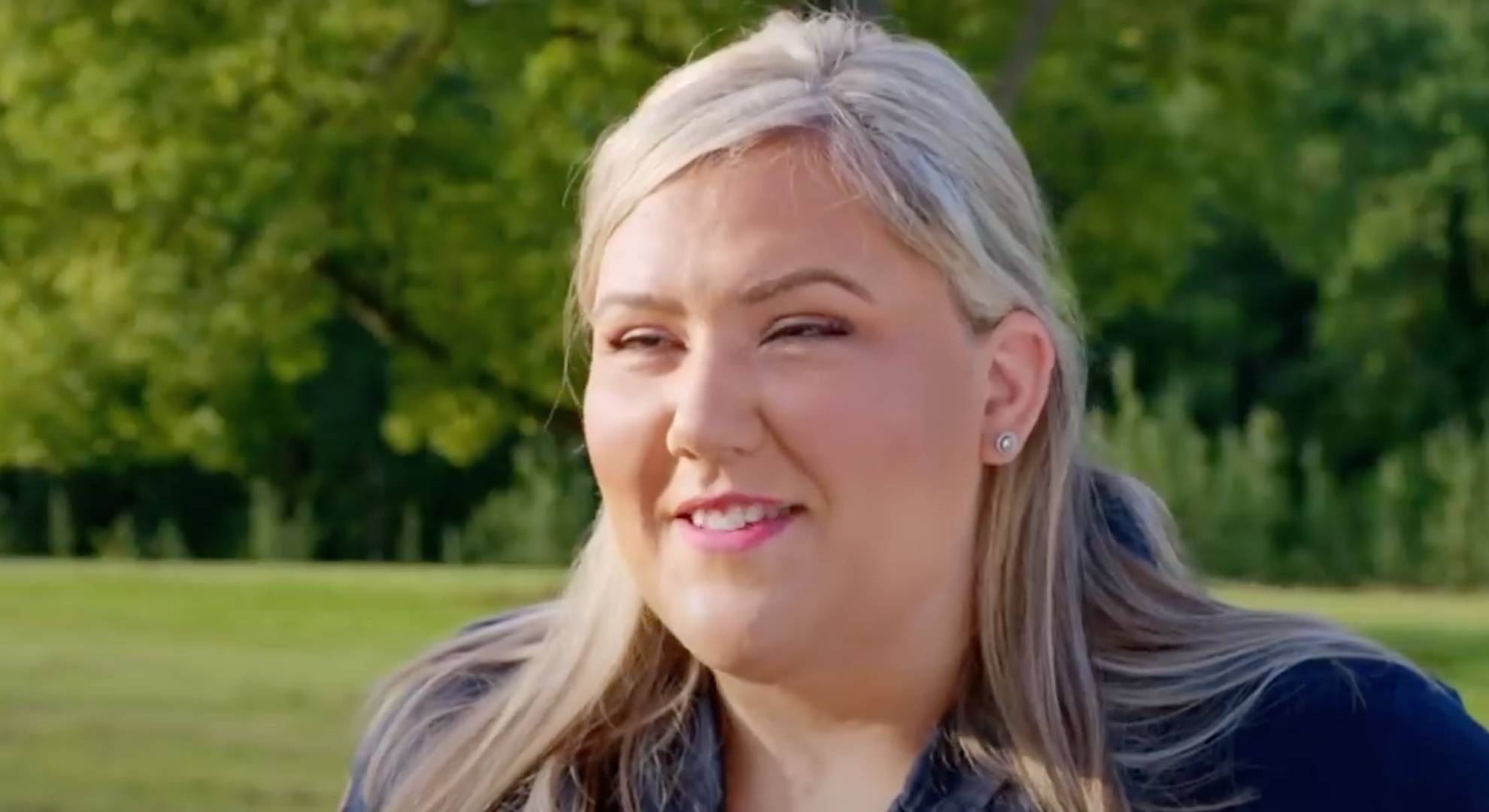 Laura Adlington speaking to camera