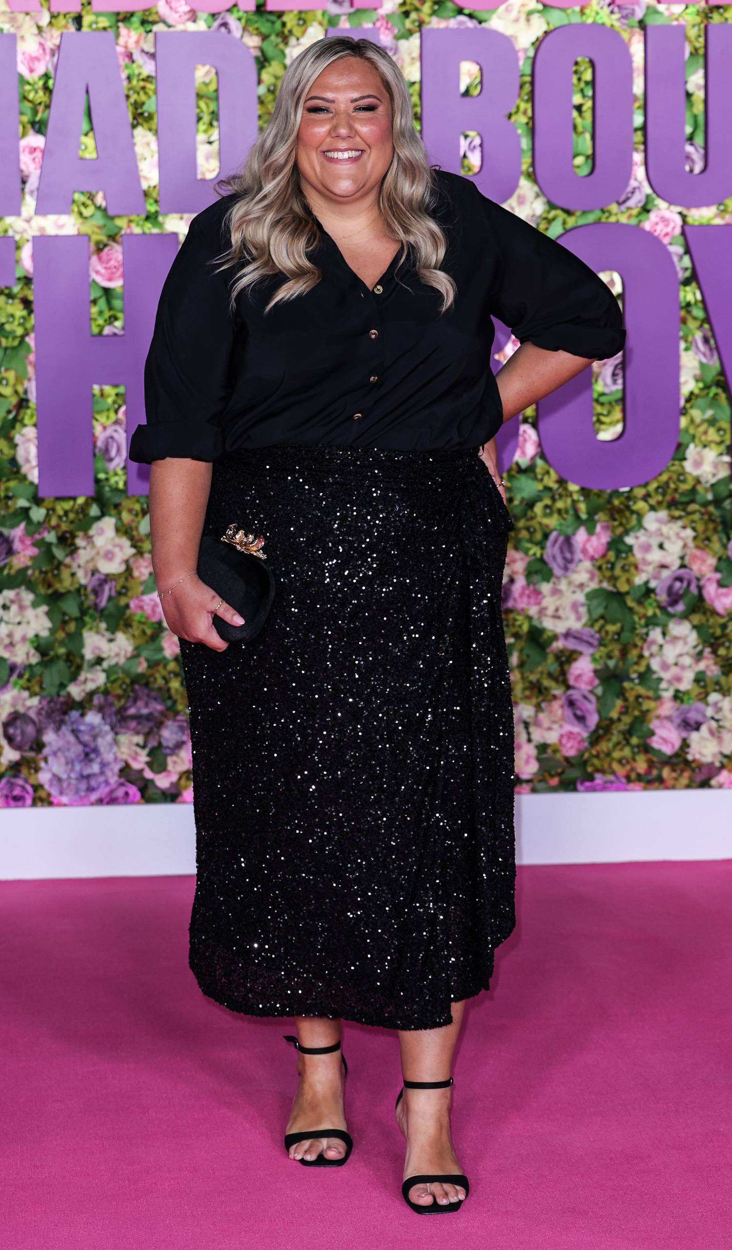 Laura Adlington beaming with joy