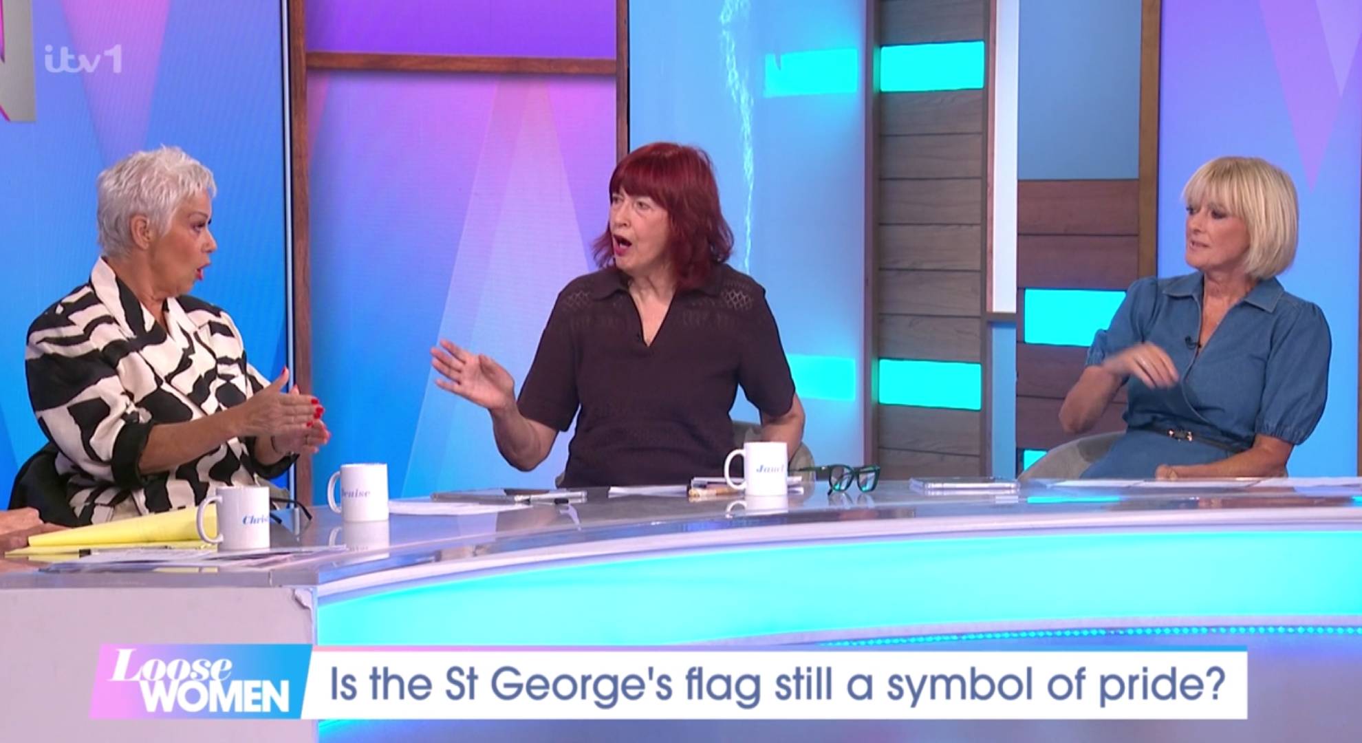 Denise Welch and Janet Street Porter make their points