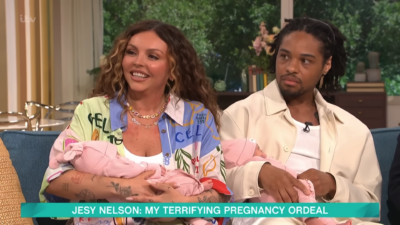 Jesy Nelson and Zion Foster on This Morning